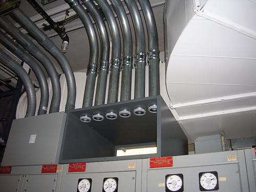 Sprint San Ramon Earth Station Electrical Conduit Runs and Panels